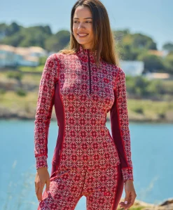 Kari Traa Rose Halfzip Genser Merino