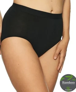 Lady Avenue Bamboo Midi Brief
