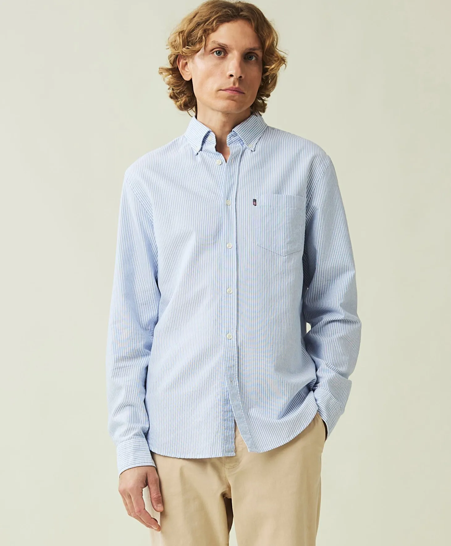 Lexington Casual Stripet Oxford Shirt