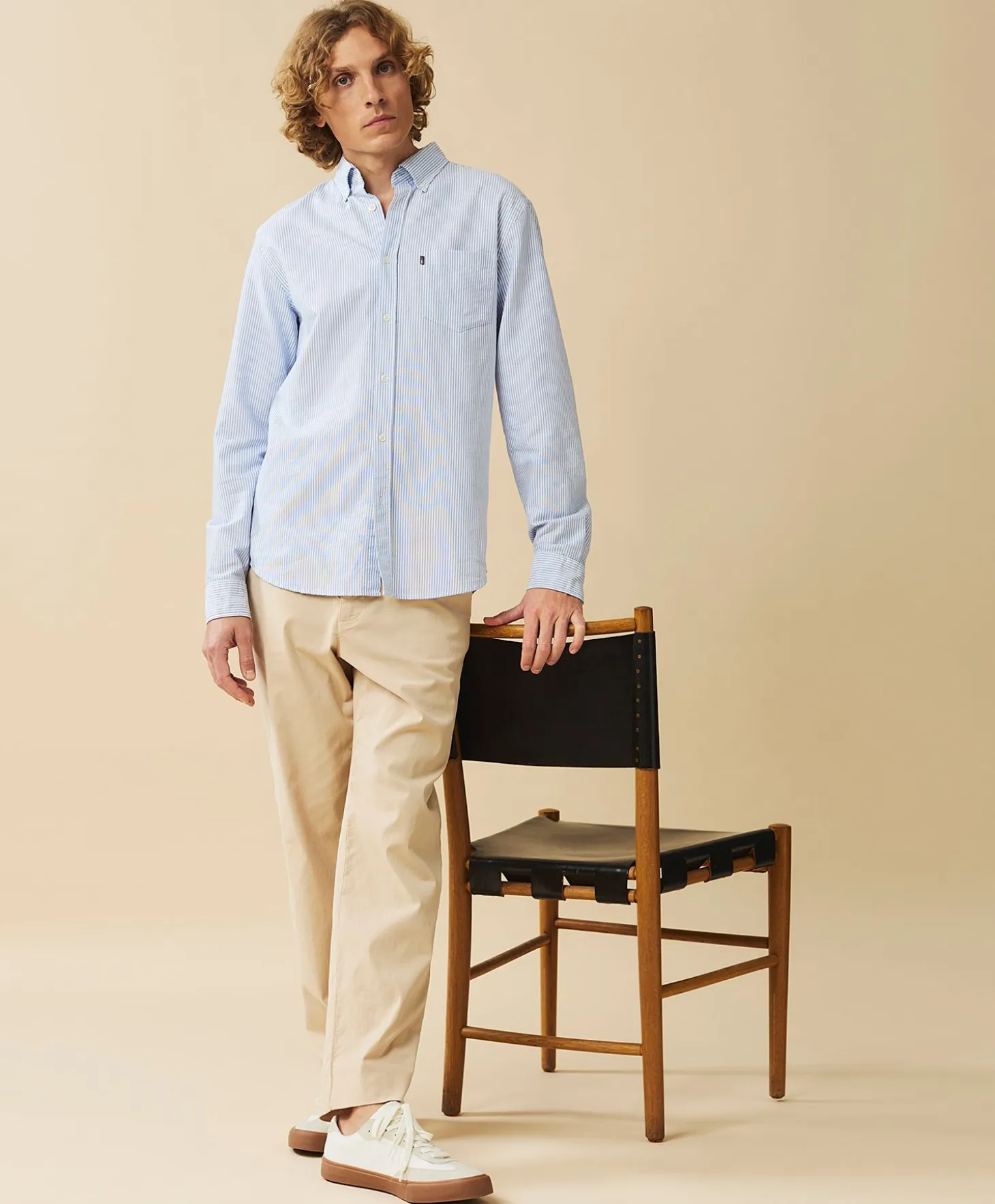 Lexington Casual Stripet Oxford Shirt