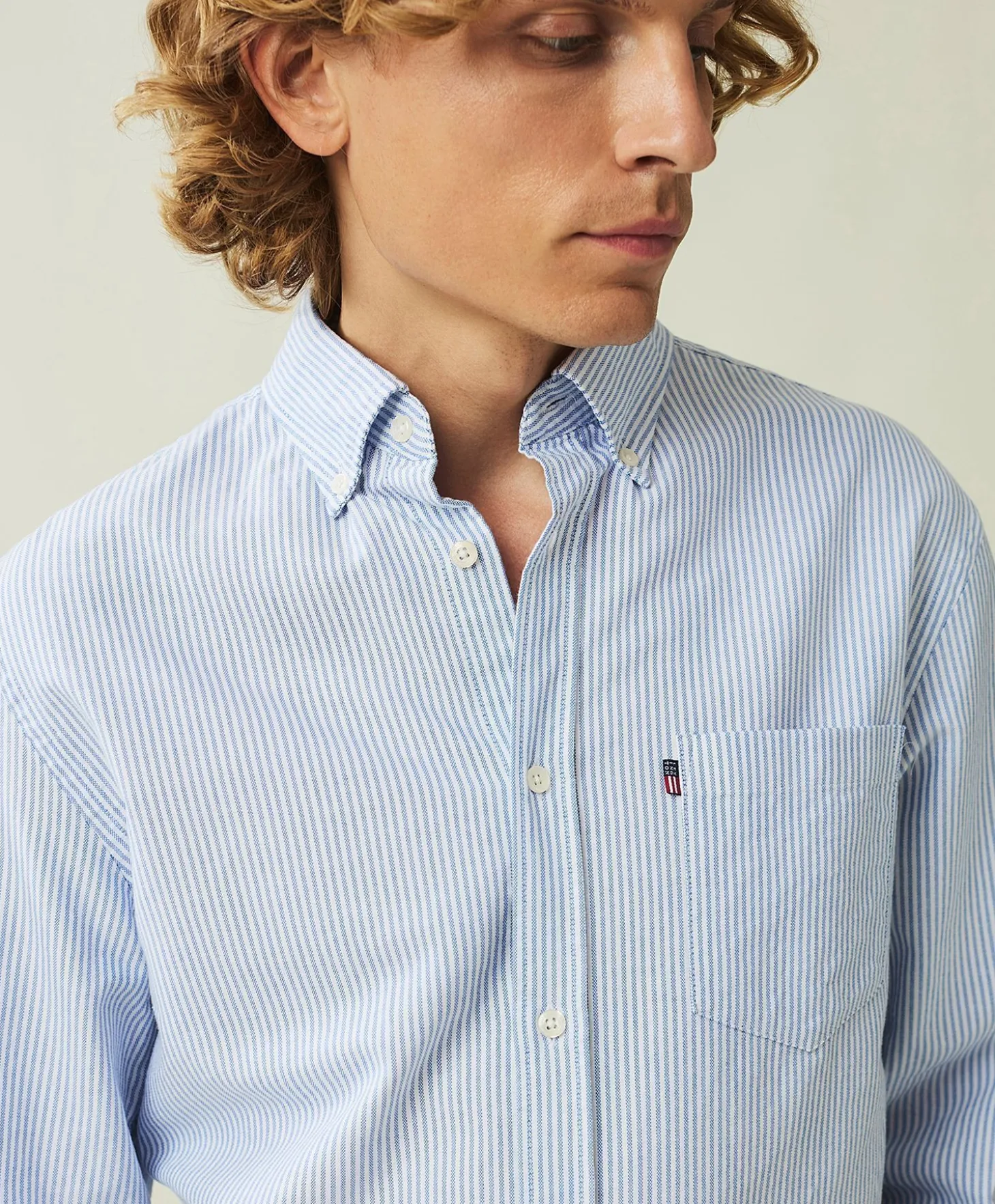 Lexington Casual Stripet Oxford Shirt