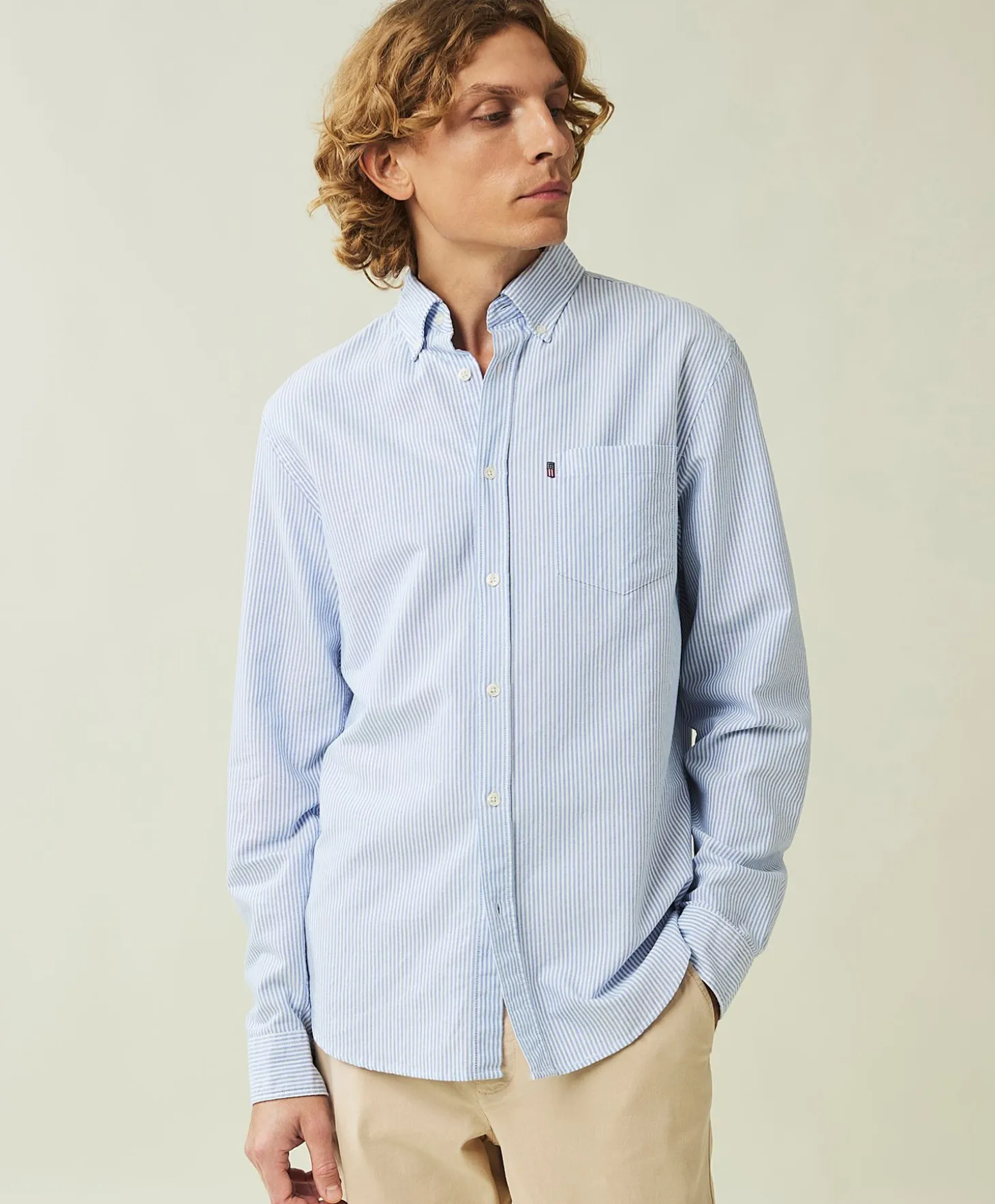 Lexington Casual Stripet Oxford Shirt