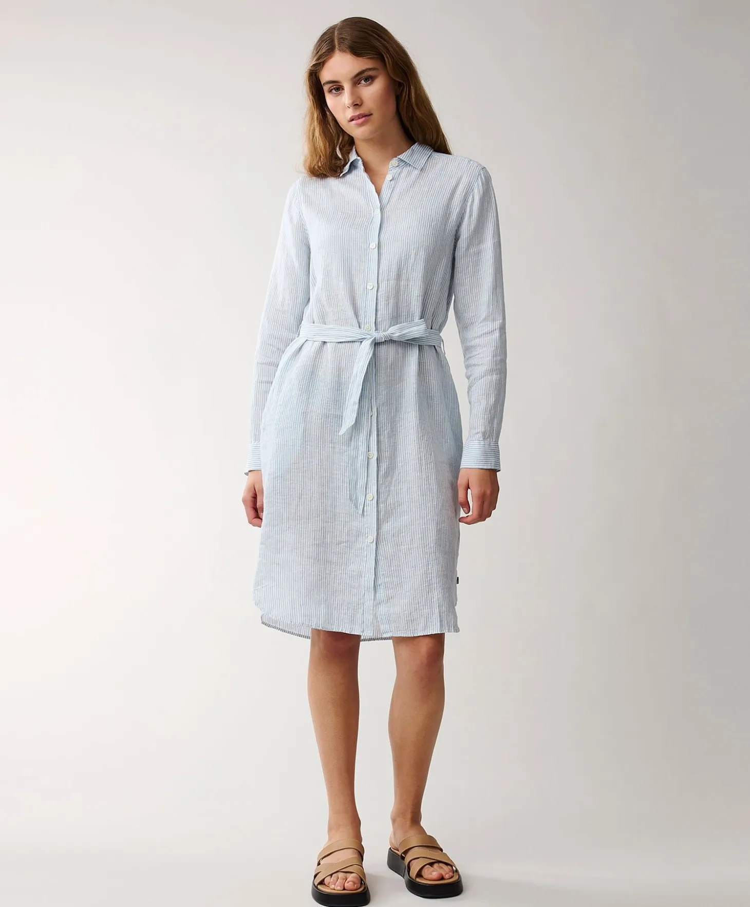 Lexington Isa Linen shirt Dress