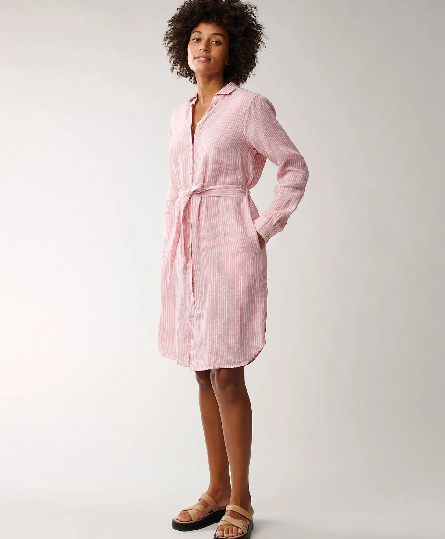 Lexington Isa Linen shirt Dress