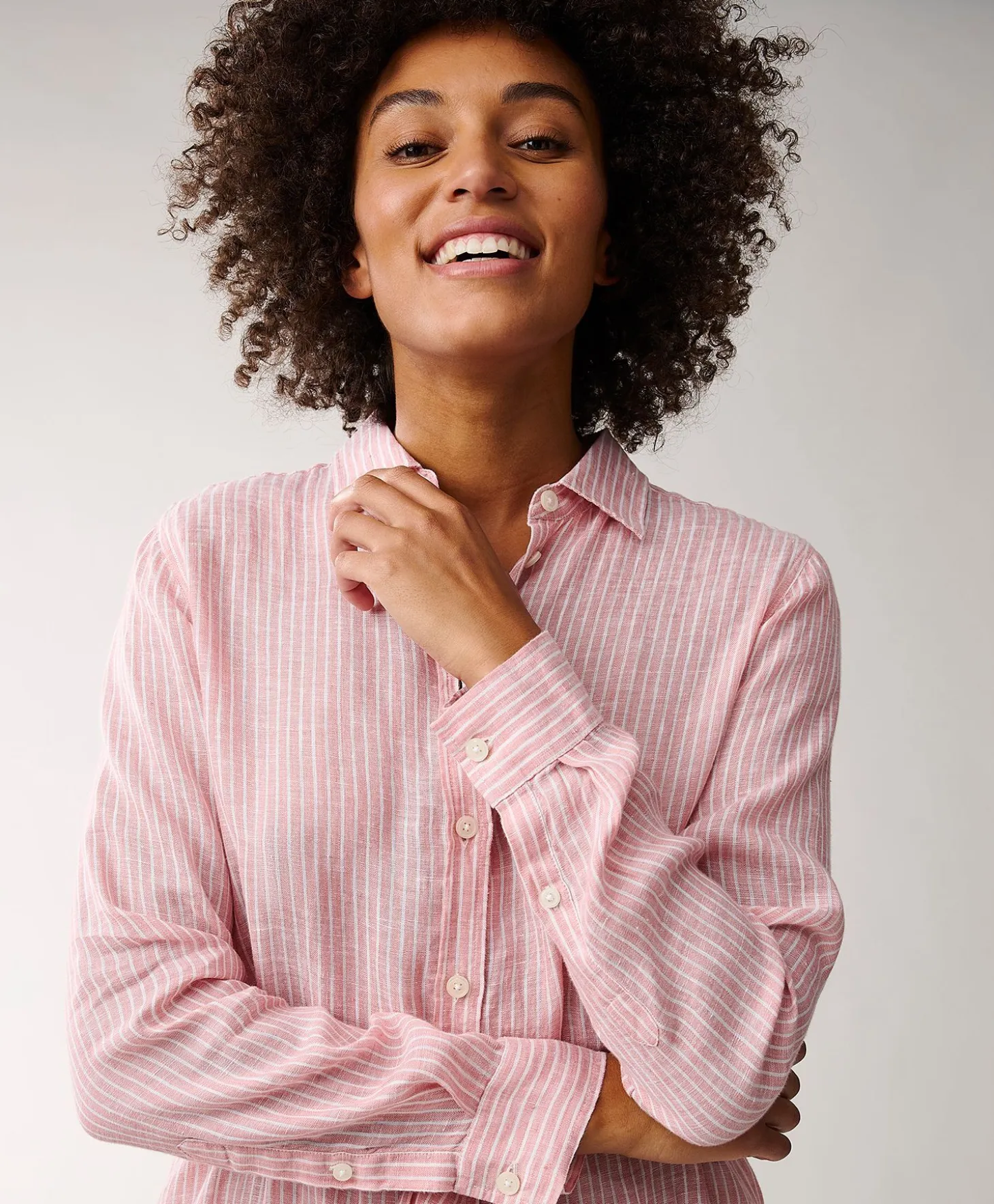 Lexington Isa Linen shirt Dress
