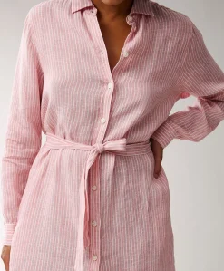 Lexington Isa Linen shirt Dress