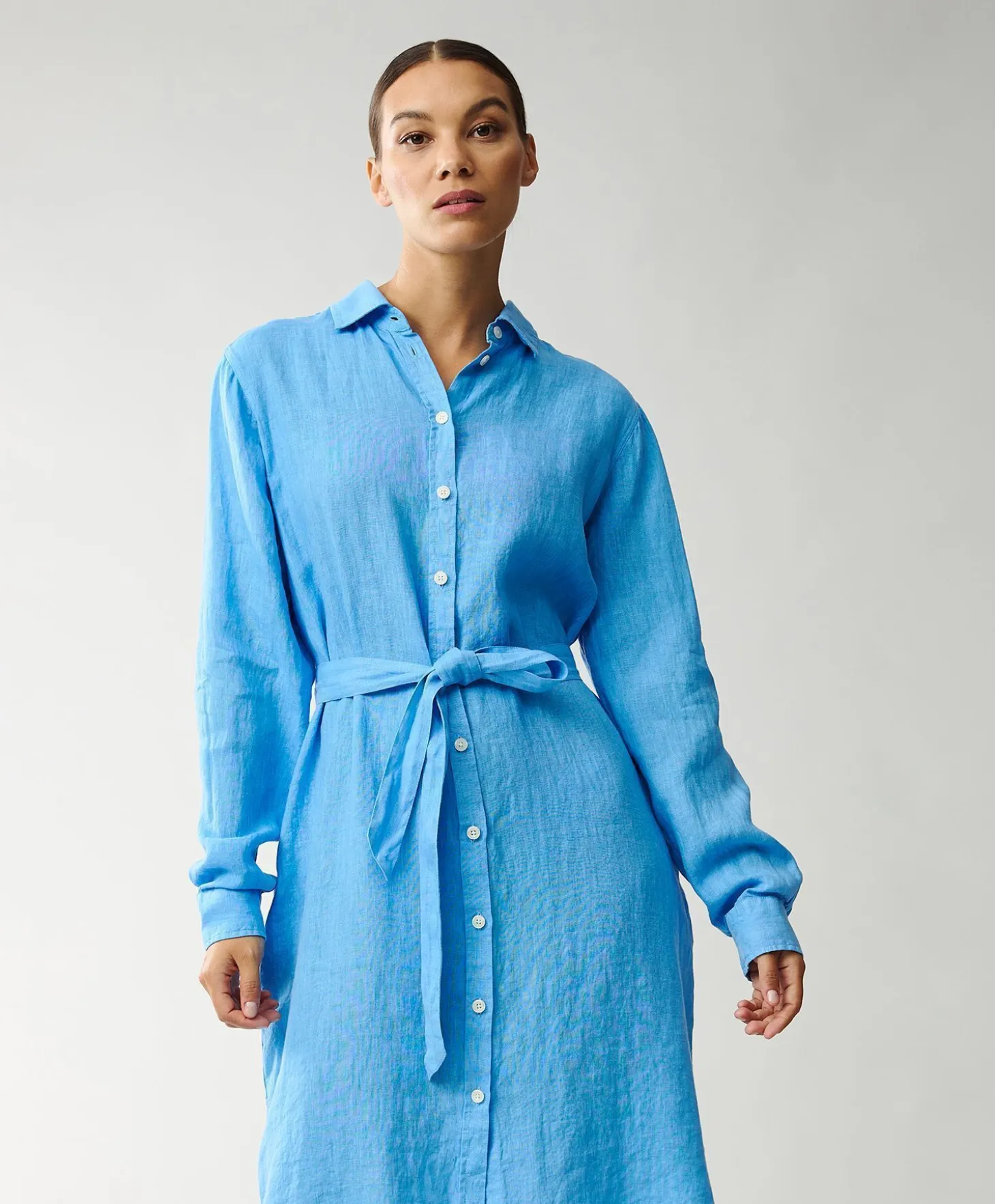 Lexington Isa Linen shirt Dress