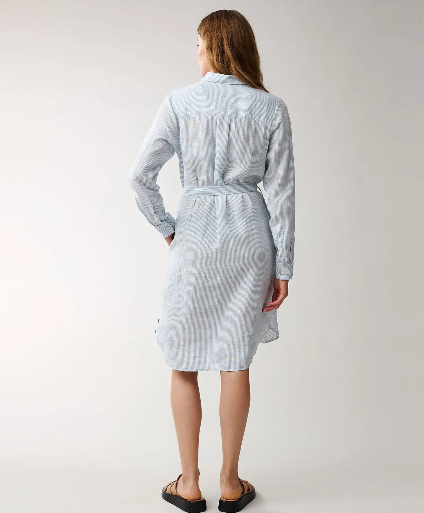 Lexington Isa Linen shirt Dress