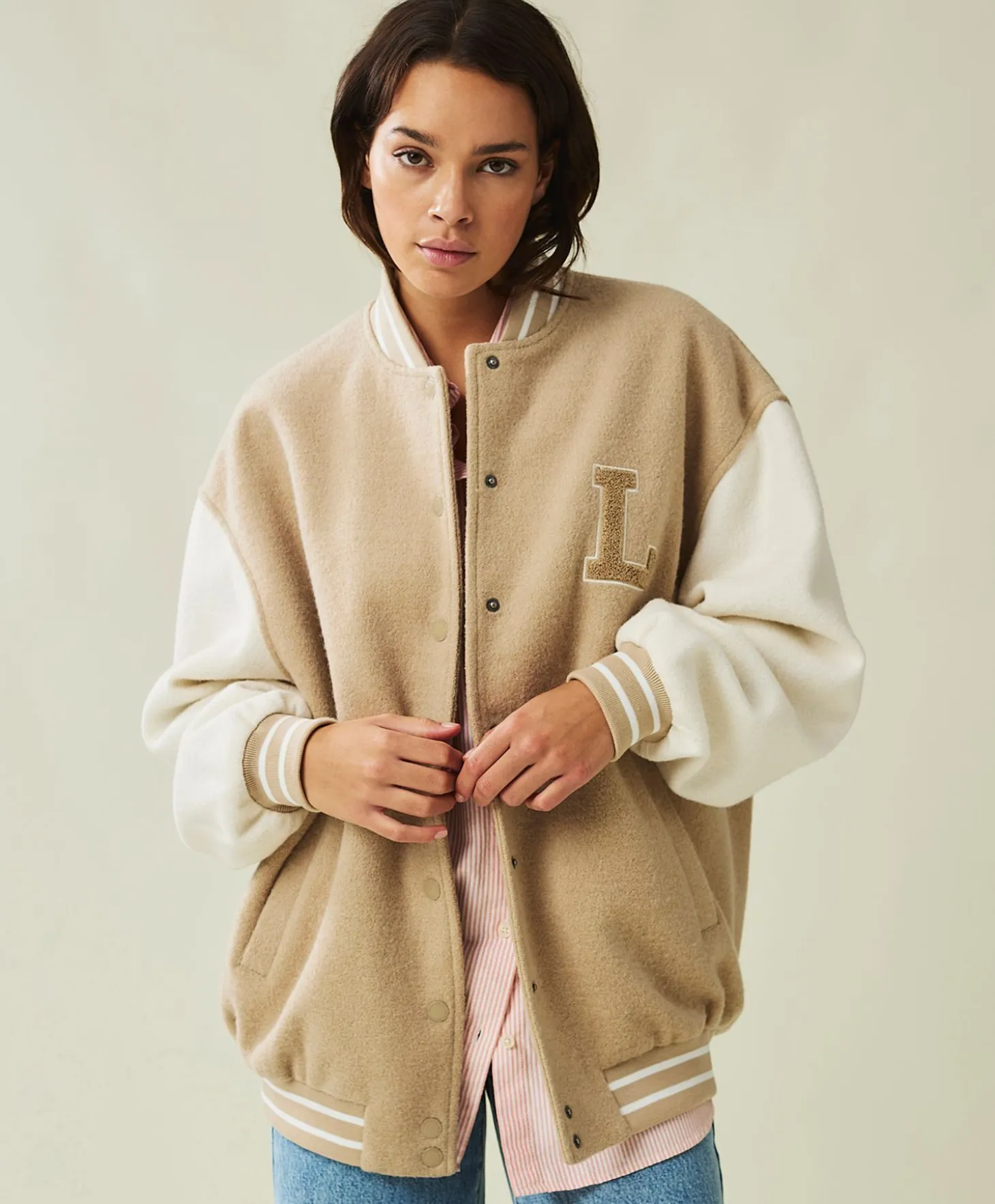 Lexington Lana Wool Blend Varsity