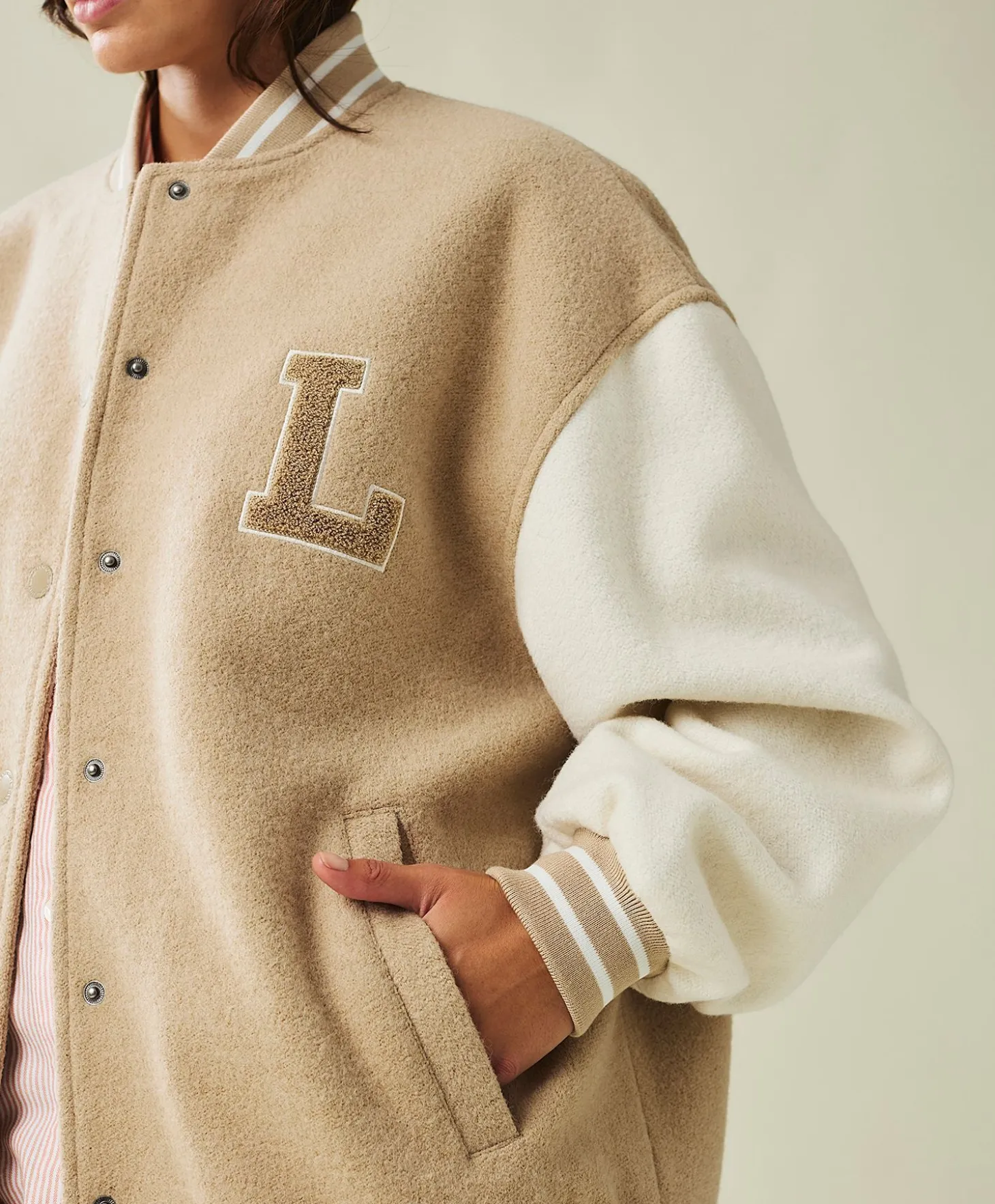 Lexington Lana Wool Blend Varsity