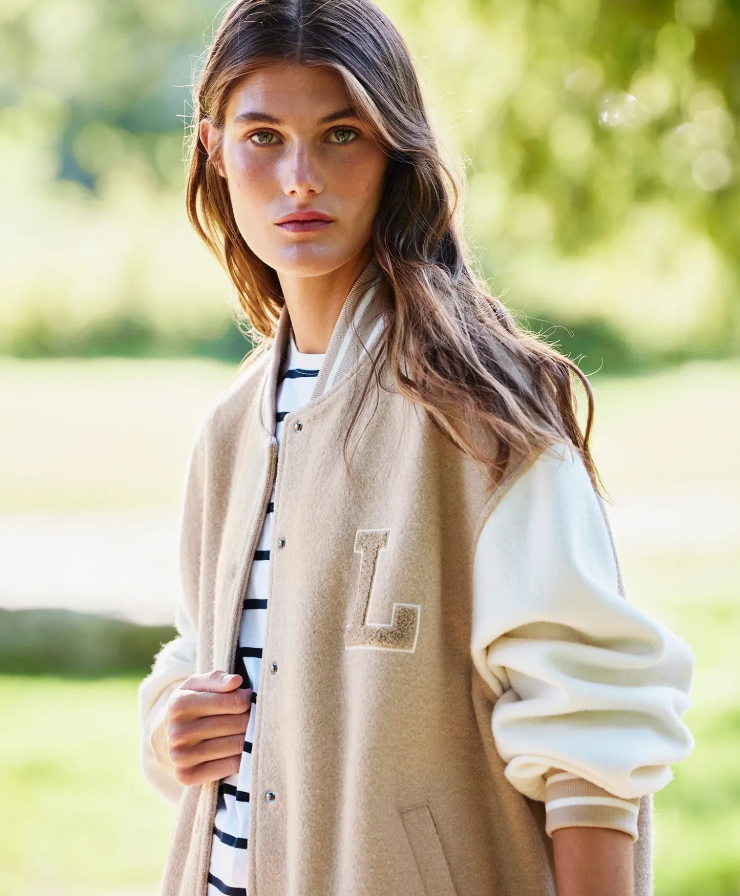 Lexington Lana Wool Blend Varsity