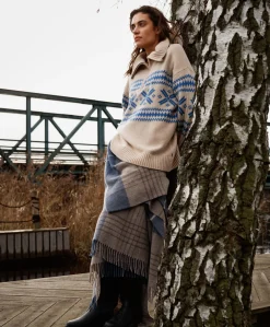 Lexington Madison Yak Blend Fair Isle Sweater