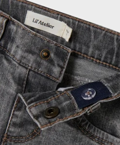 Lil Atelier Salli slim boot jeans