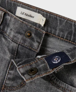 Lil Atelier Salli slim boot jeans
