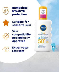 Nivea Sun Sense Kids Spray SPF50