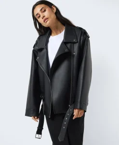NMPaulina Oversize Biker Jacket