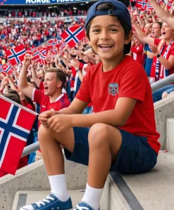 Norge Tech Tee Barn