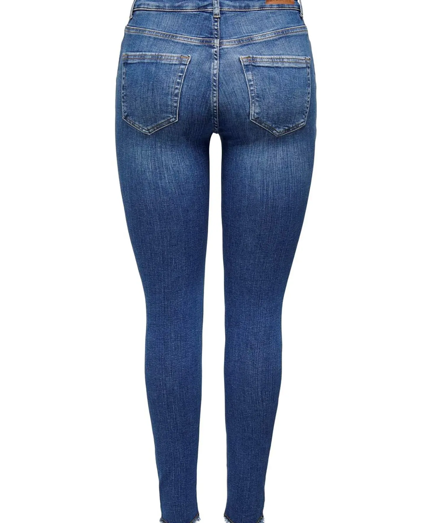 Only Blush Mid DNM Denimblå