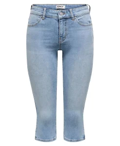 Only Blush Slit Capri