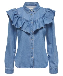 Only Indigo Denimskjorte