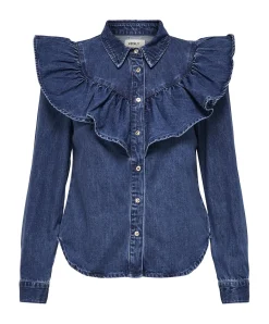 Only Indigo Denimskjorte