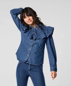 Only Indigo Denimskjorte