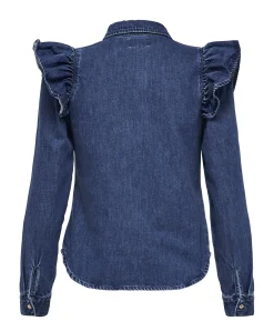 Only Indigo Denimskjorte