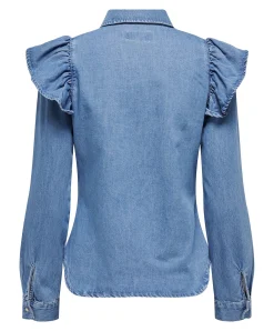 Only Indigo Denimskjorte