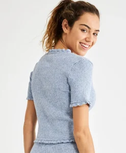 Only Lina Ruffle Cardigan