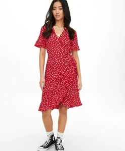 Only Olivia Wrap Dress