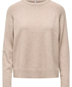 Only Princess Raglan strikket genser