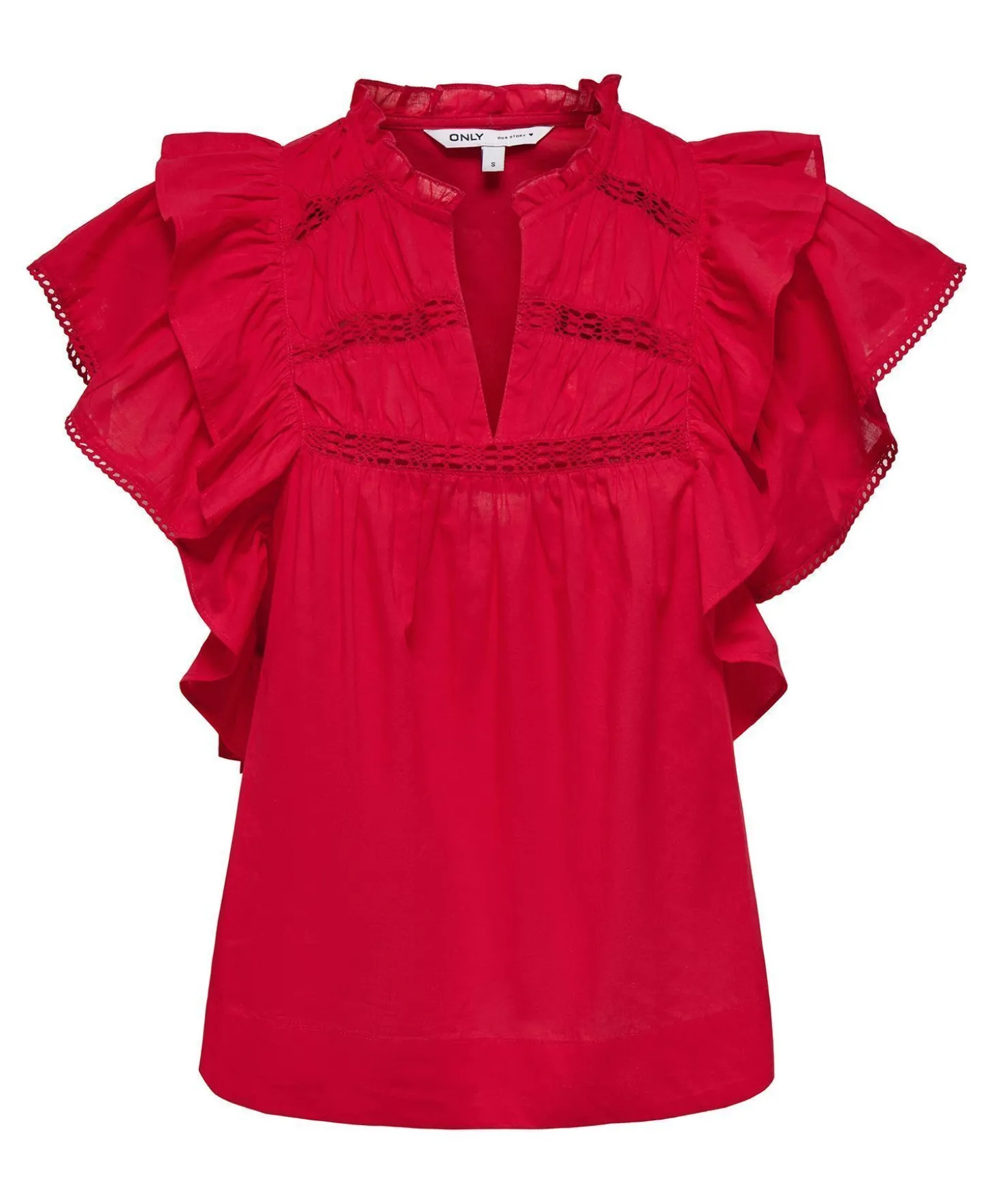 Only Sunny Capsl Frill Top