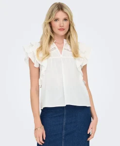 Only Sunny Capsl Frill Top