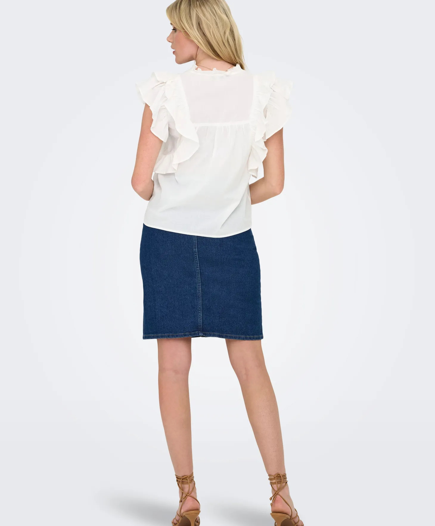 Only Sunny Capsl Frill Top