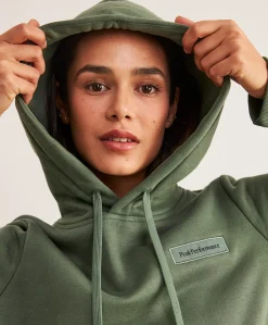 Peak Performance  Logo Hoodsweat W