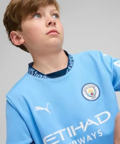 Puma MCFC Home Jersey Jr