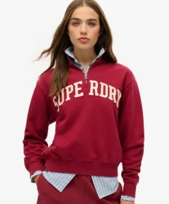 Superdry Athletic Ess Applique Half Zip