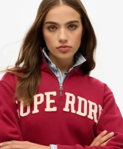 Superdry Athletic Ess Applique Half Zip