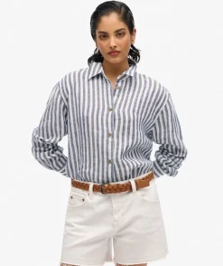 Superdry Boyfriend Lin skjorte