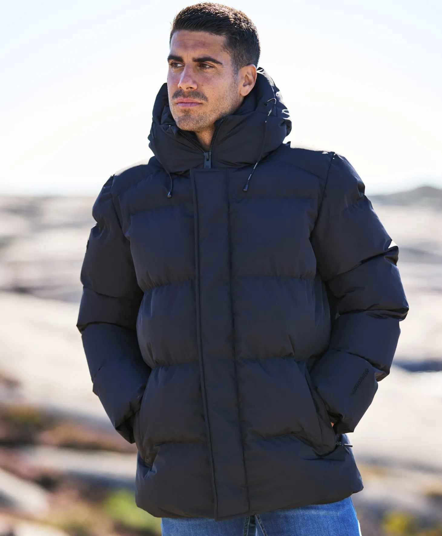 Superdry Hooded 5 Baffle jacket