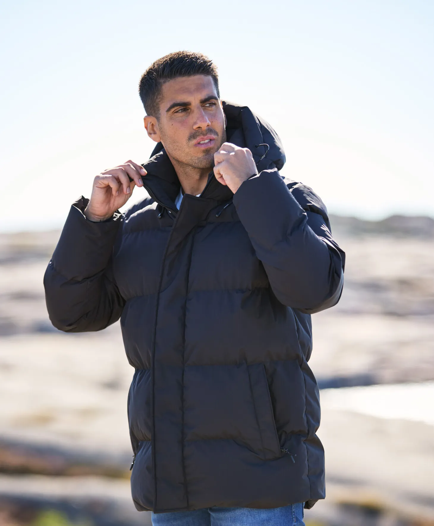 Superdry Hooded 5 Baffle jacket