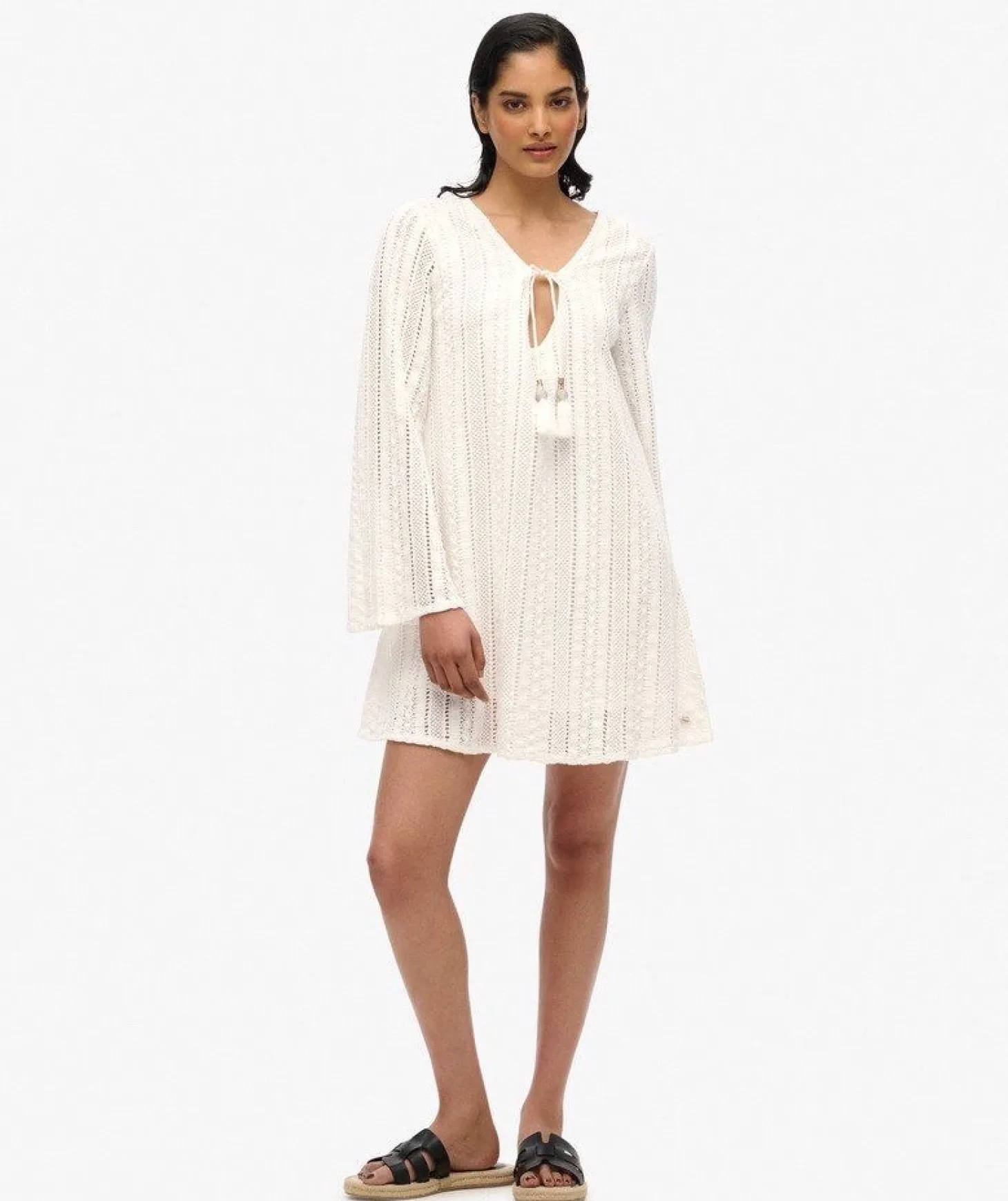 Superdry Ibiza Lace mini kjole