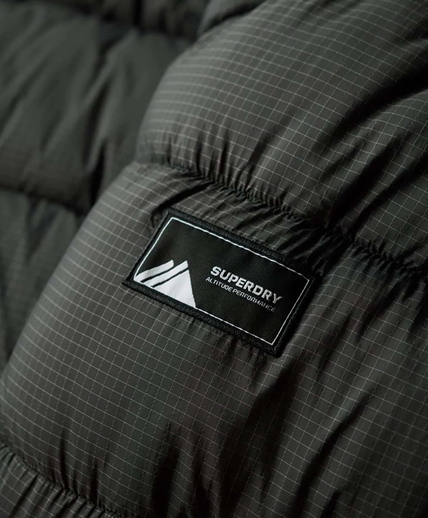 Superdry Ribstop Longline Puffer jacket