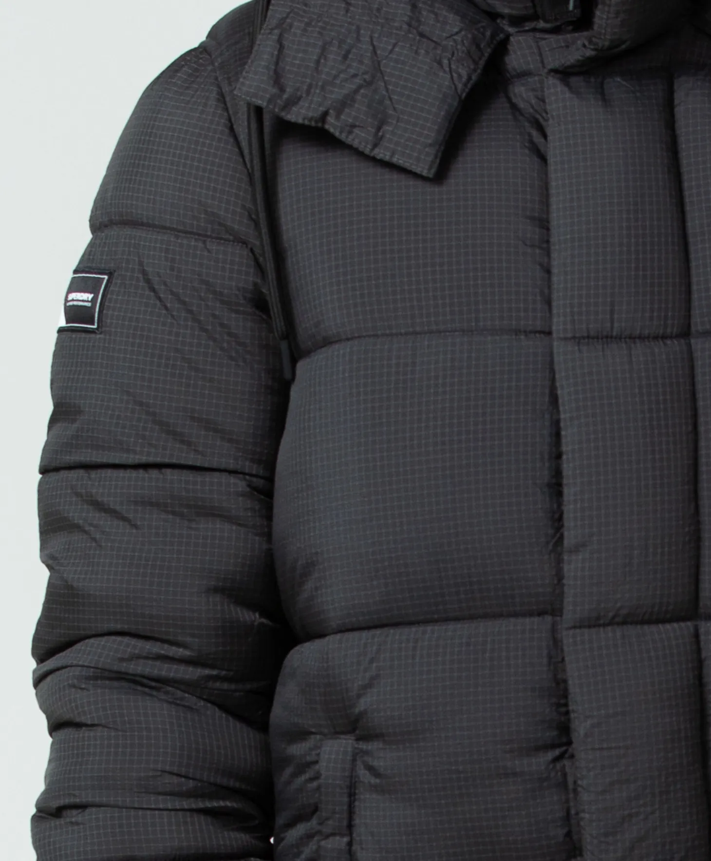 Superdry Ribstop Longline Puffer jacket