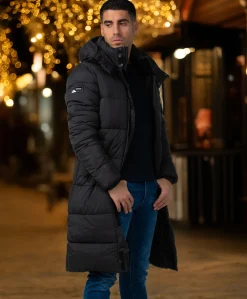 Superdry Ribstop Longline Puffer jacket
