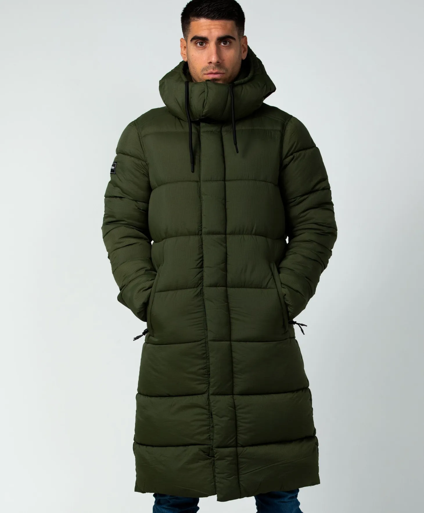 Superdry Ribstop Longline Puffer jacket