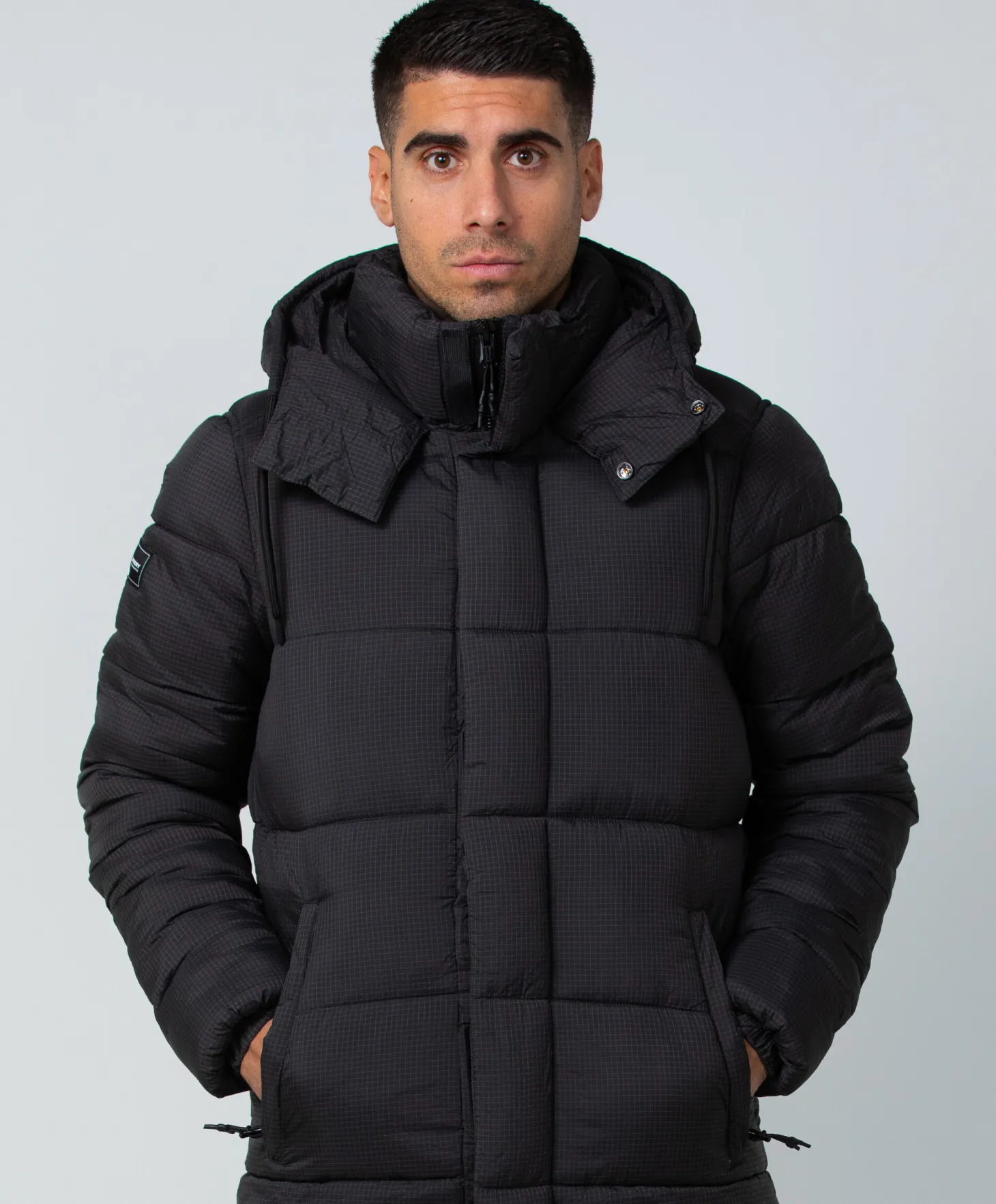 Superdry Ribstop Longline Puffer jacket