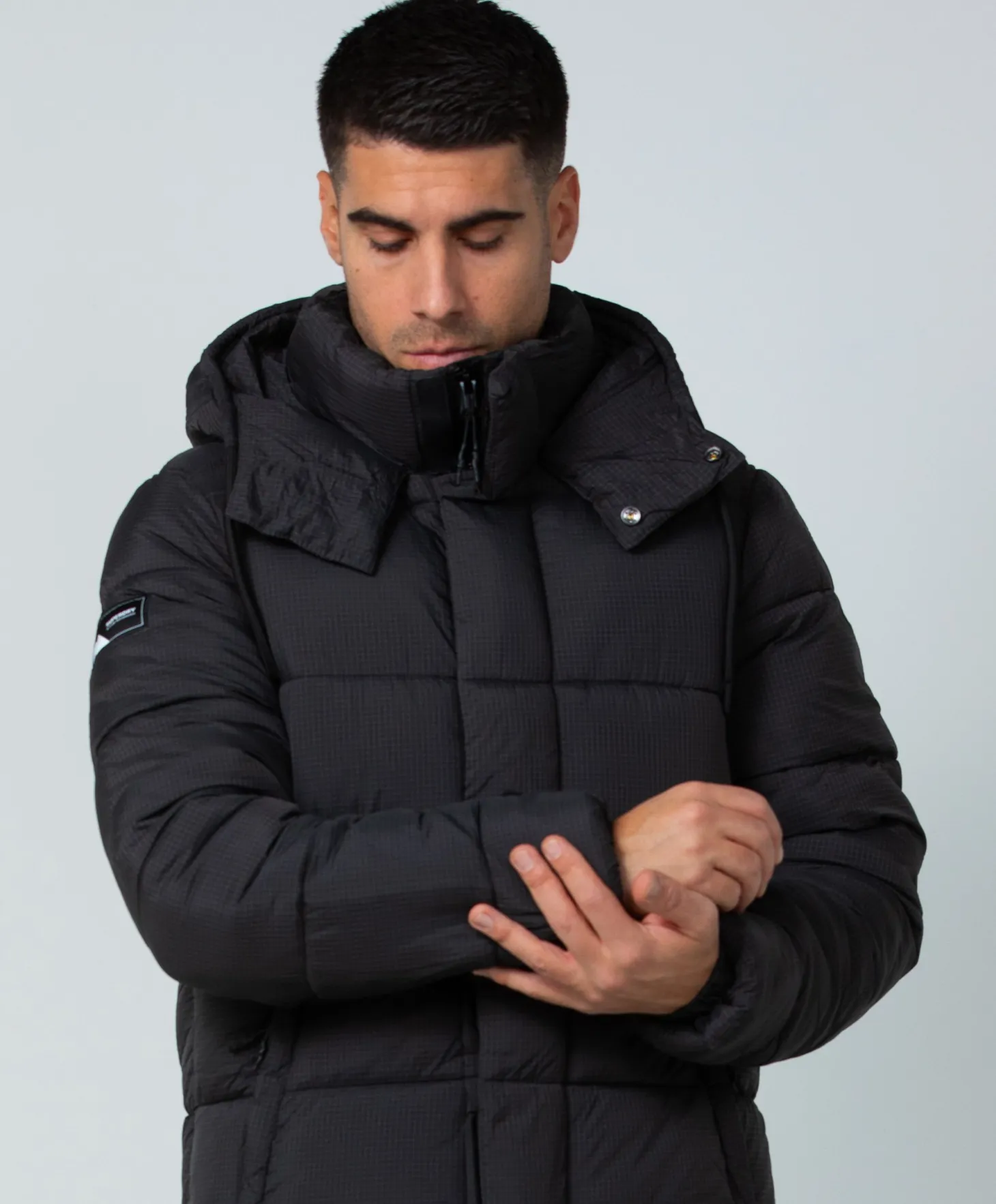 Superdry Ribstop Longline Puffer jacket