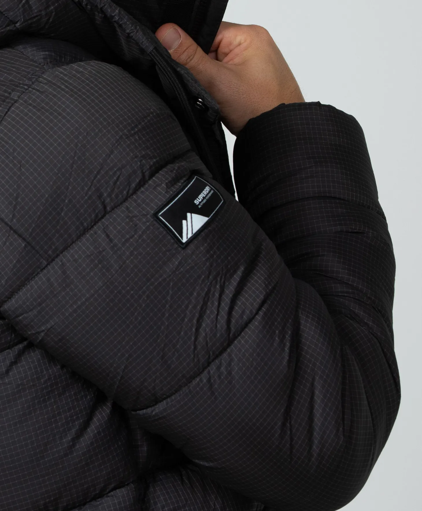 Superdry Ribstop Longline Puffer jacket