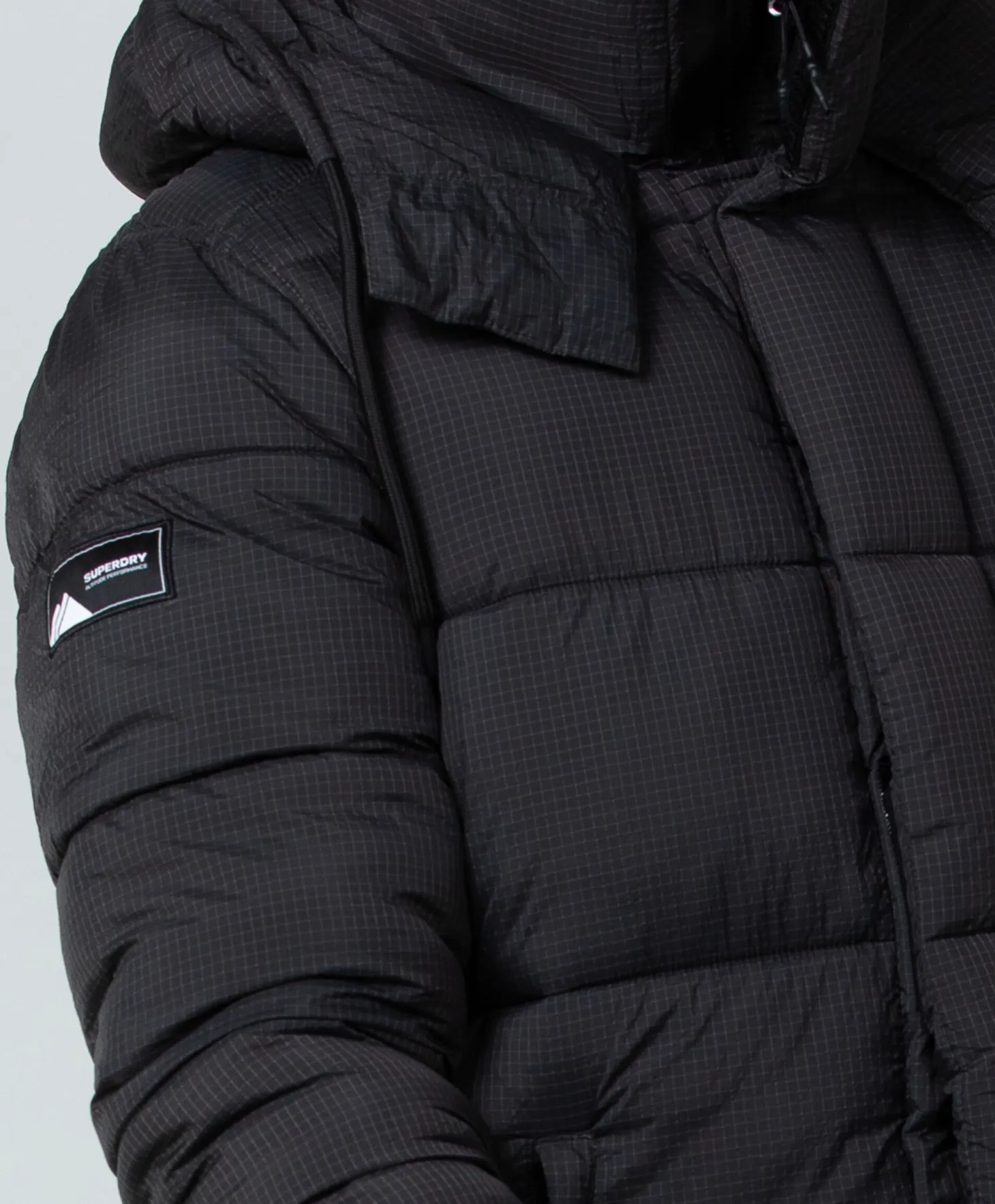 Superdry Ribstop Longline Puffer jacket